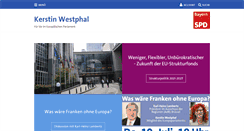 Desktop Screenshot of kerstin-westphal.de