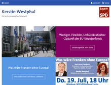 Tablet Screenshot of kerstin-westphal.de